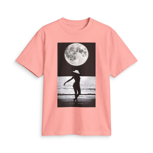 Moonlit Beach Silhouette T-Shirt