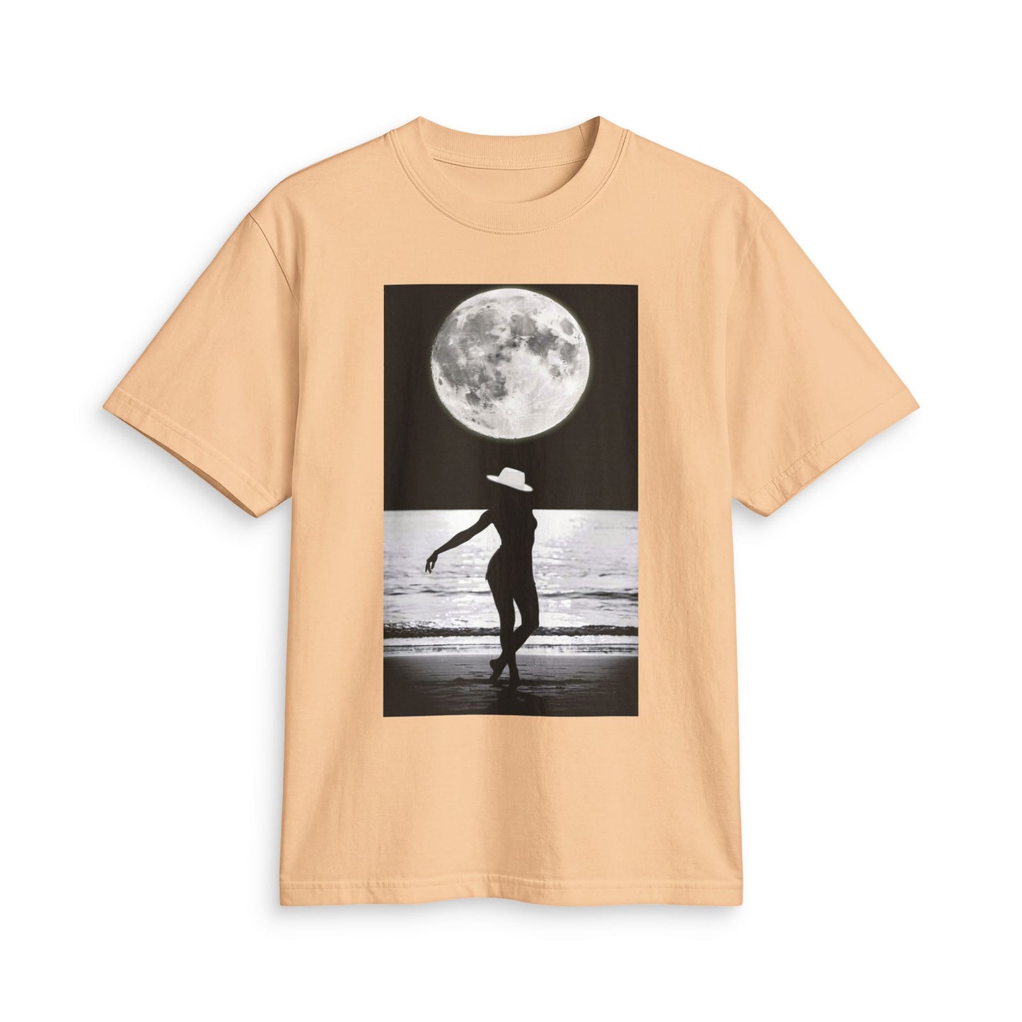 Moonlit Beach Silhouette T-Shirt