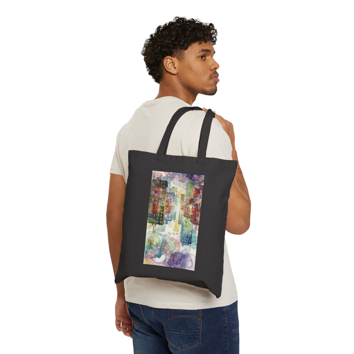 Urban Dreamscape Tote Bag