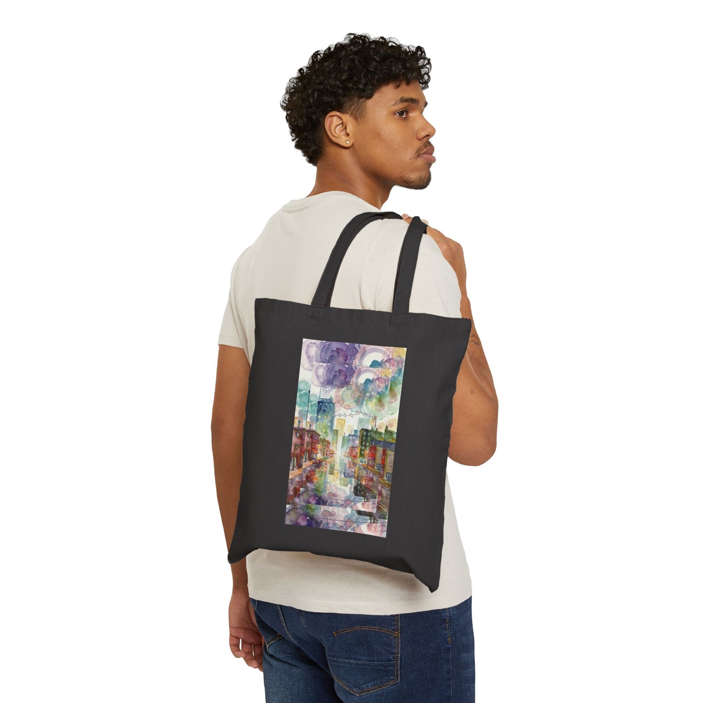 Urban Dreamscape Tote Bag