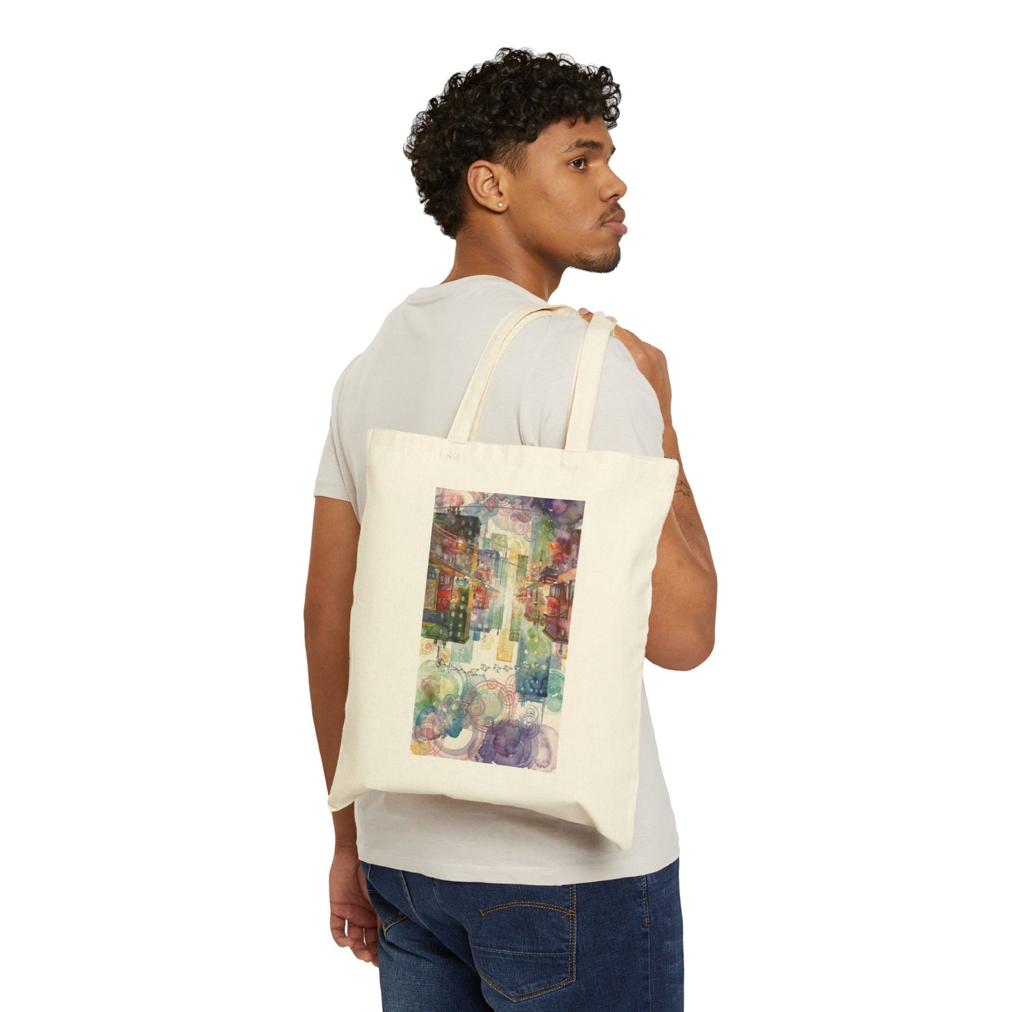 Urban Dreamscape Tote Bag