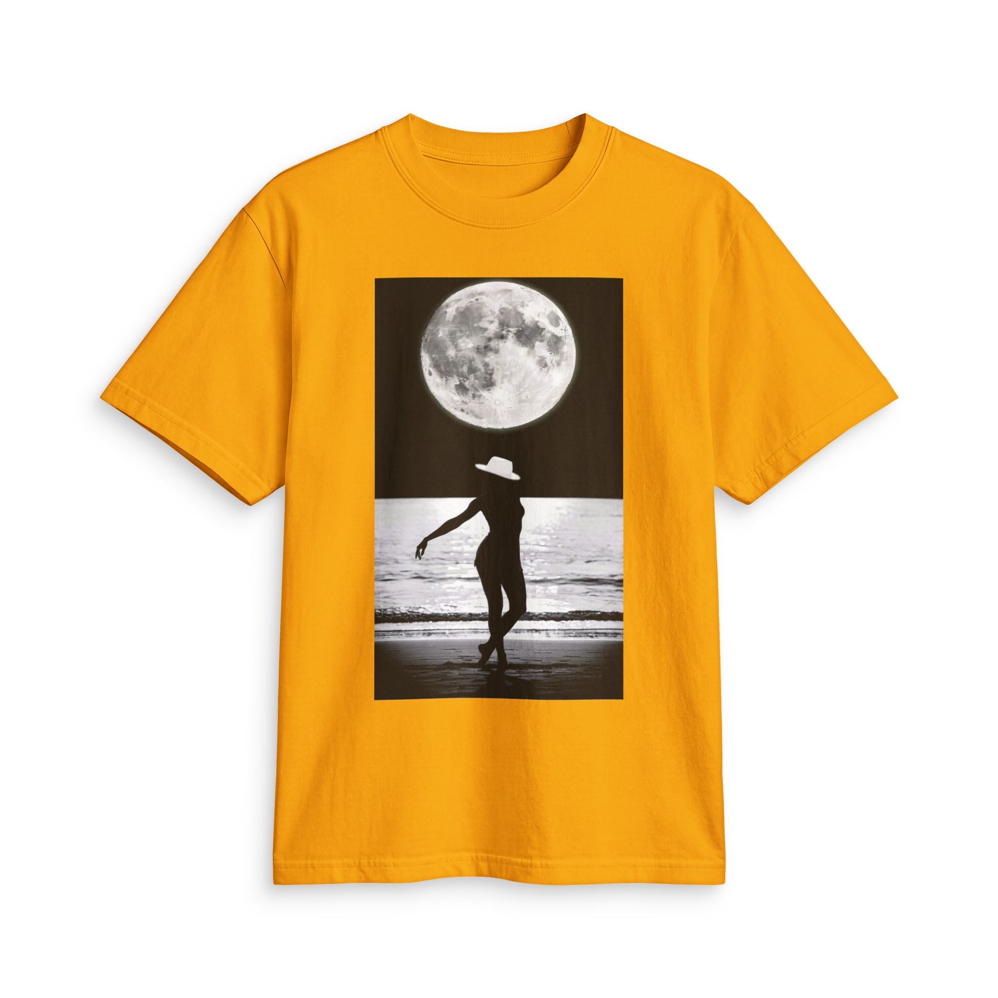 Moonlit Beach Silhouette T-Shirt
