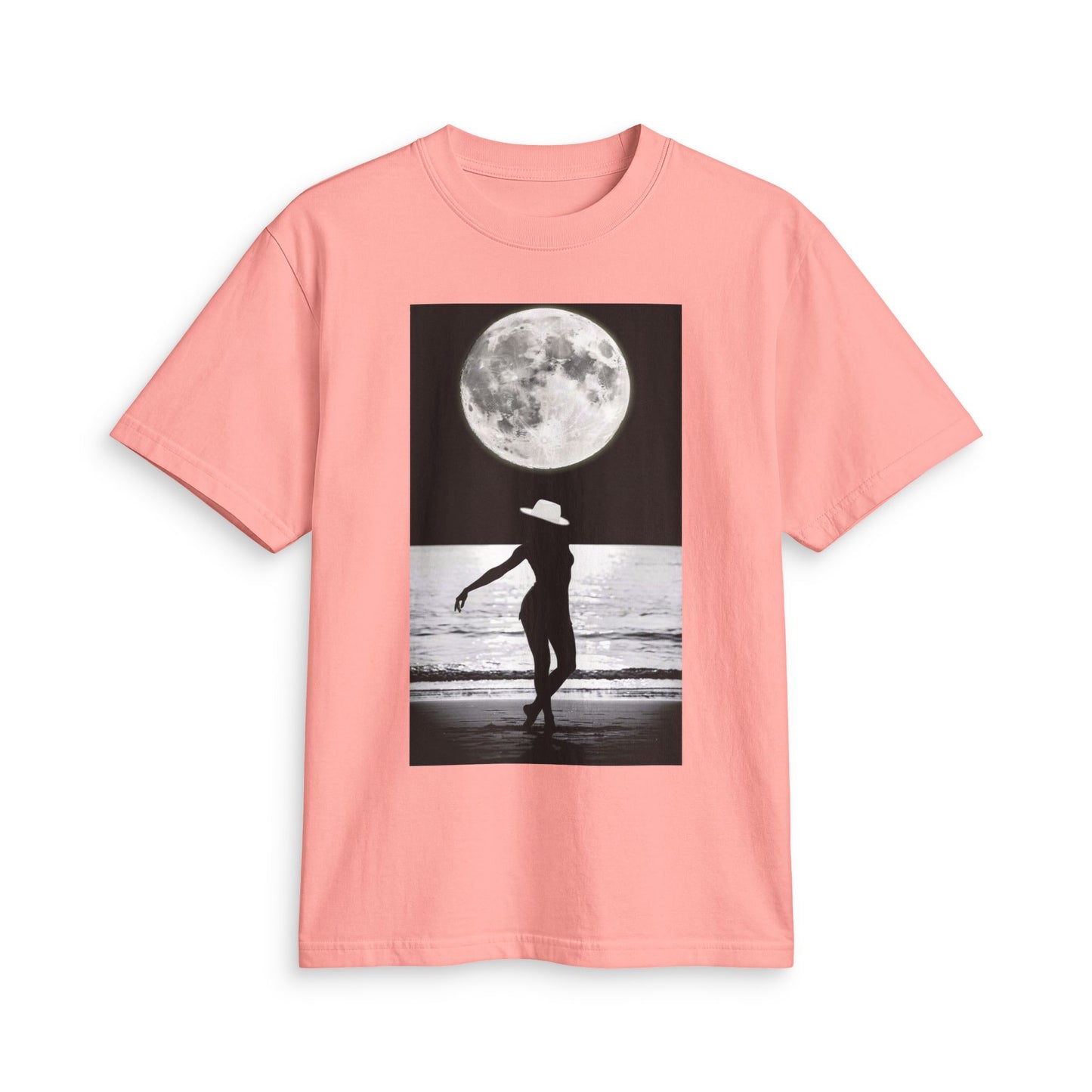 Moonlit Beach Silhouette T-Shirt