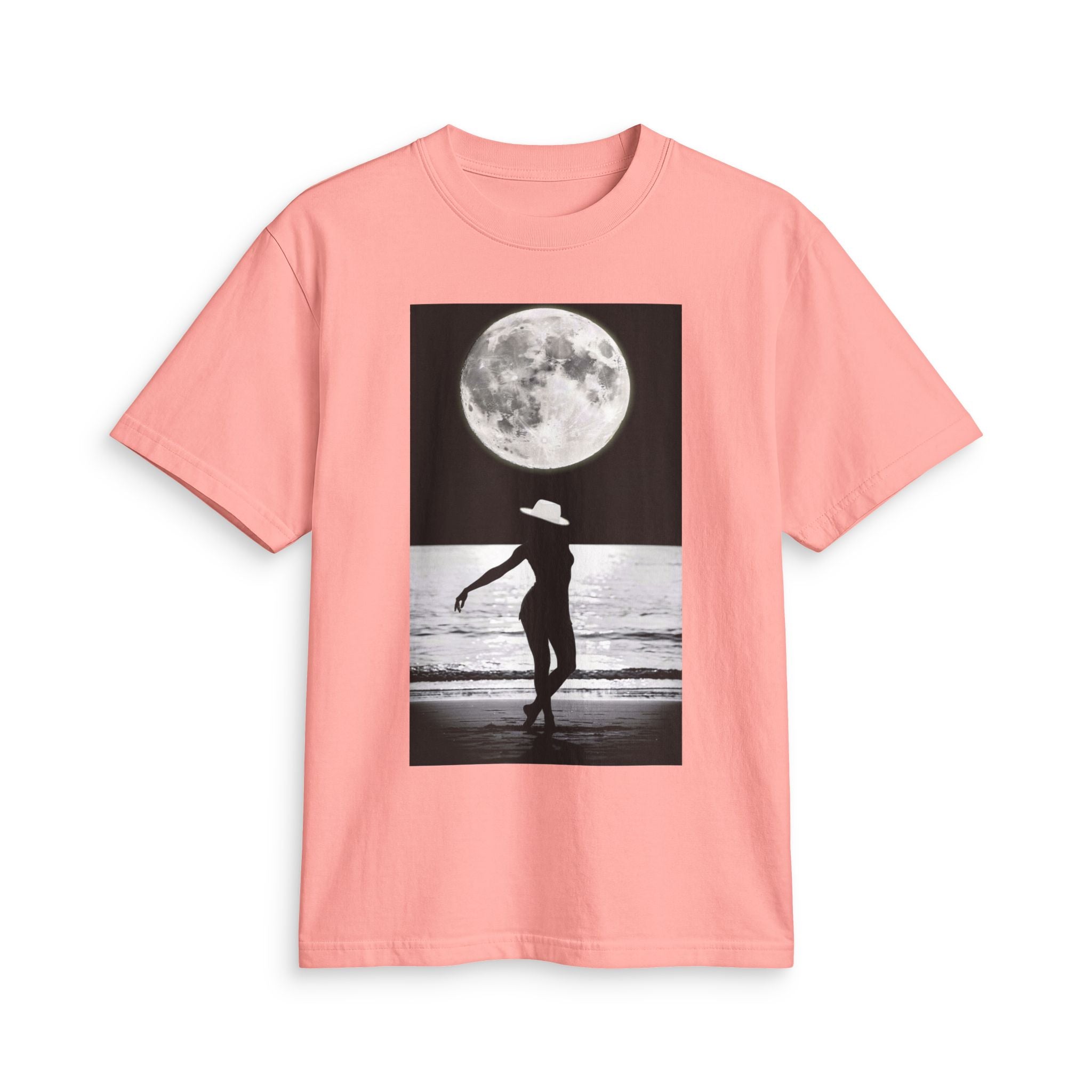 Moonlit Beach Silhouette T-Shirt