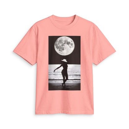 Moonlit Beach Silhouette T-Shirt