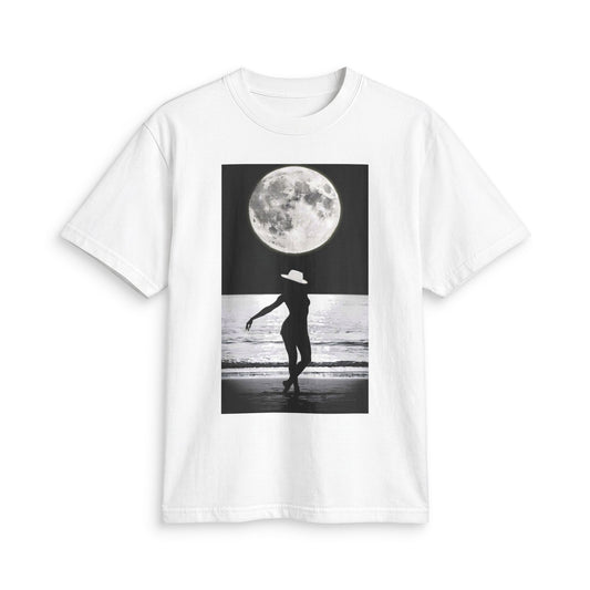 Moonlit Beach Silhouette T-Shirt
