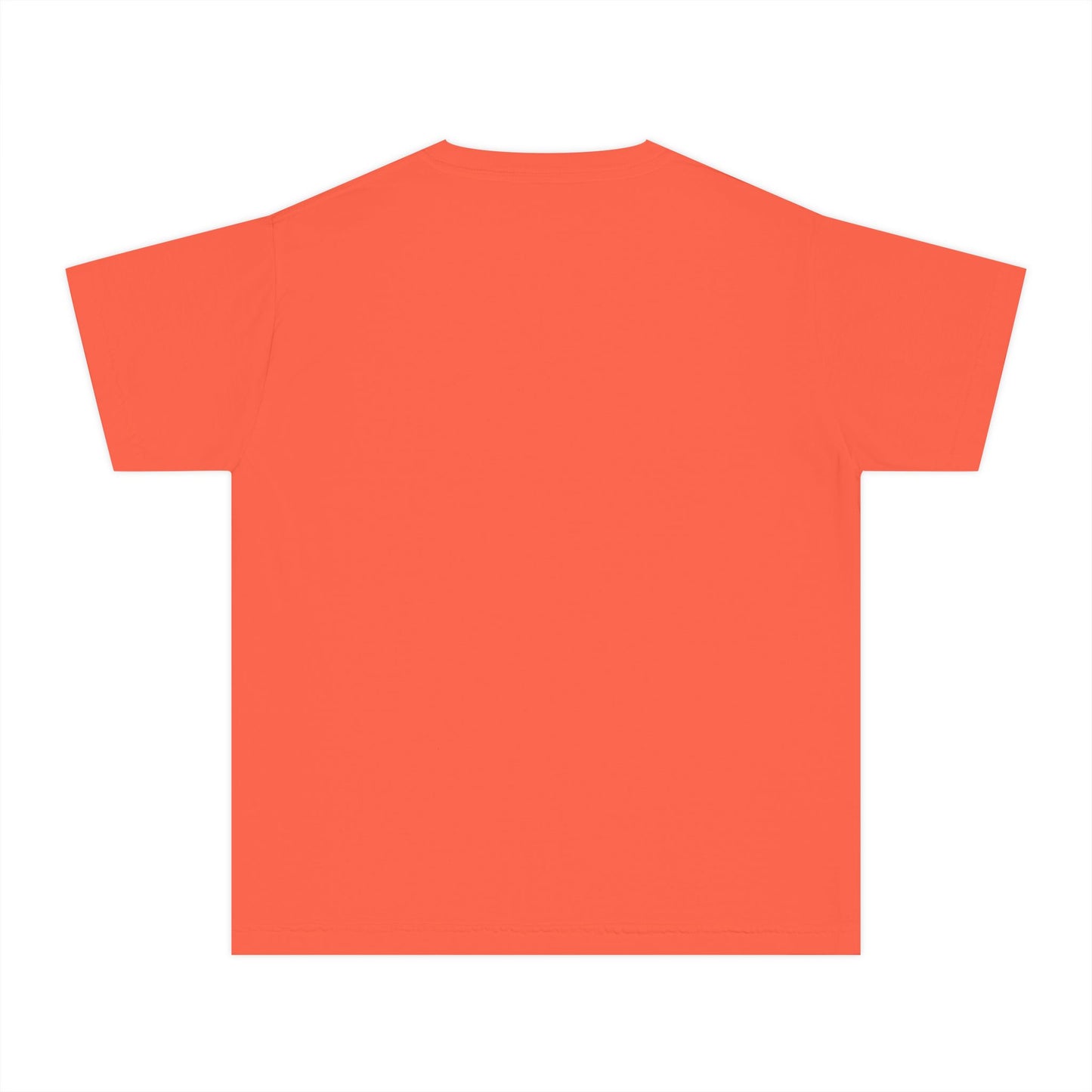 Youth Tee — Cozy Window Cat Print