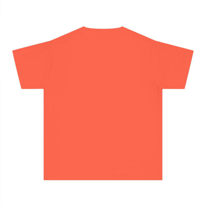 Youth Tee — Cozy Window Cat Print