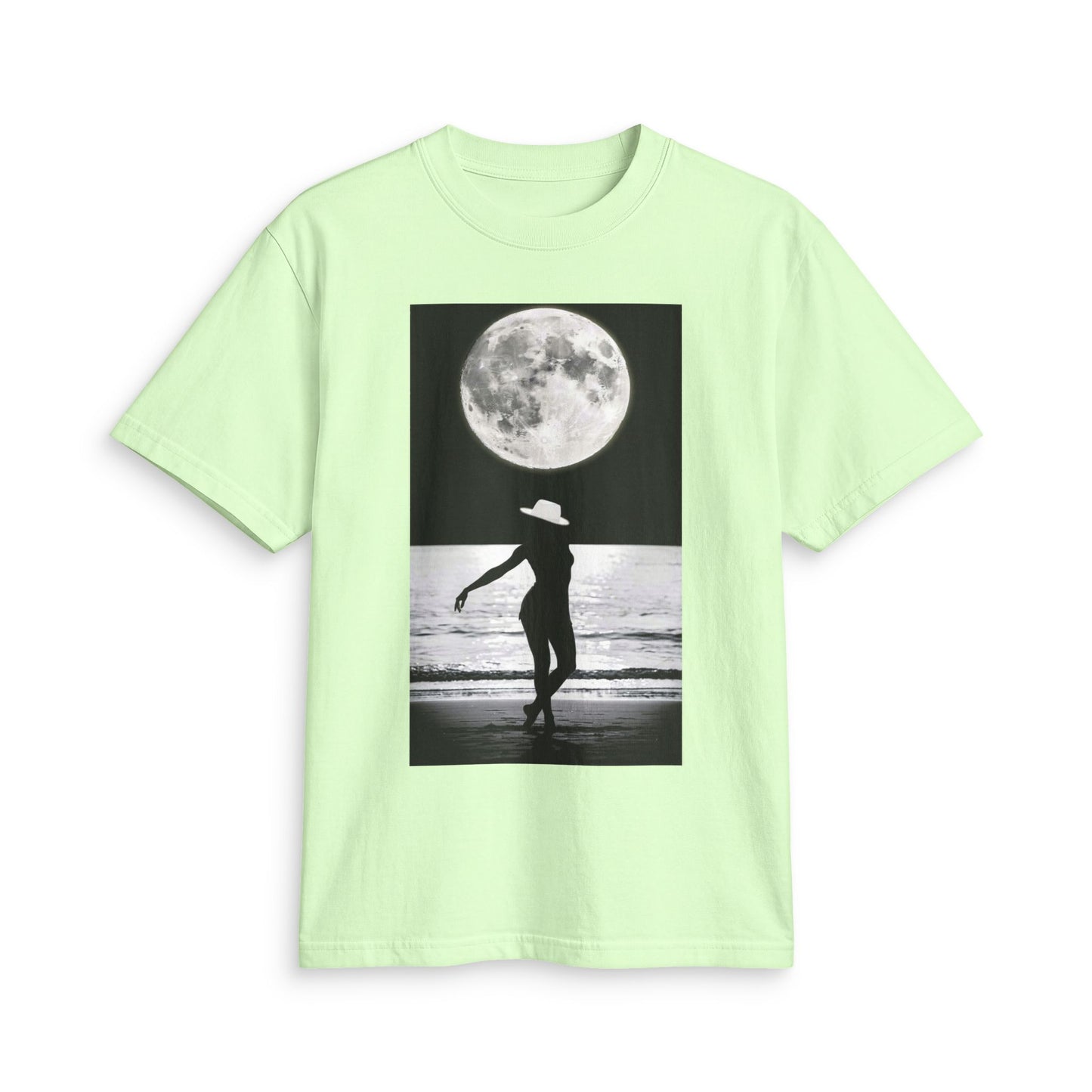 Moonlit Beach Silhouette T-Shirt