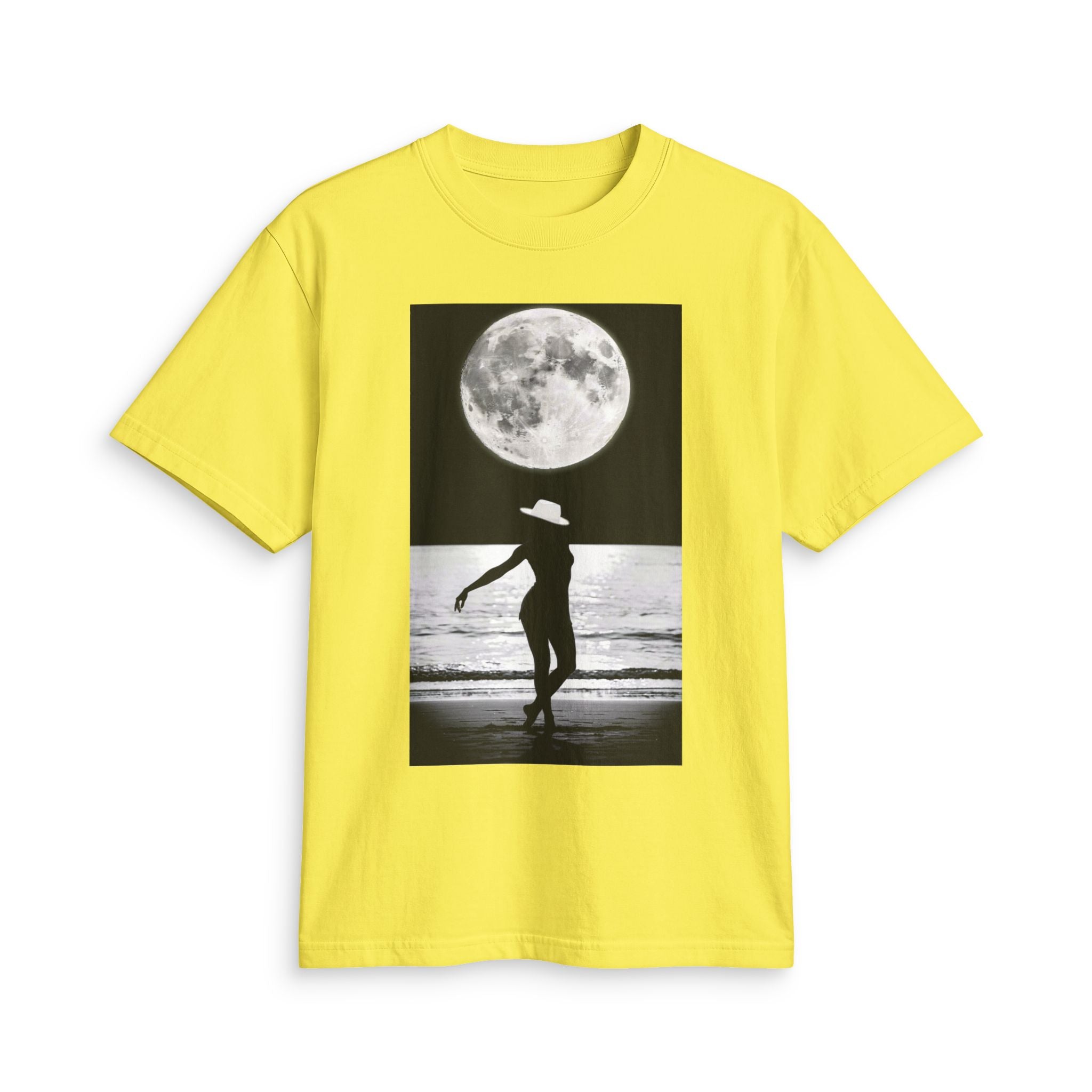 Moonlit Beach Silhouette T-Shirt