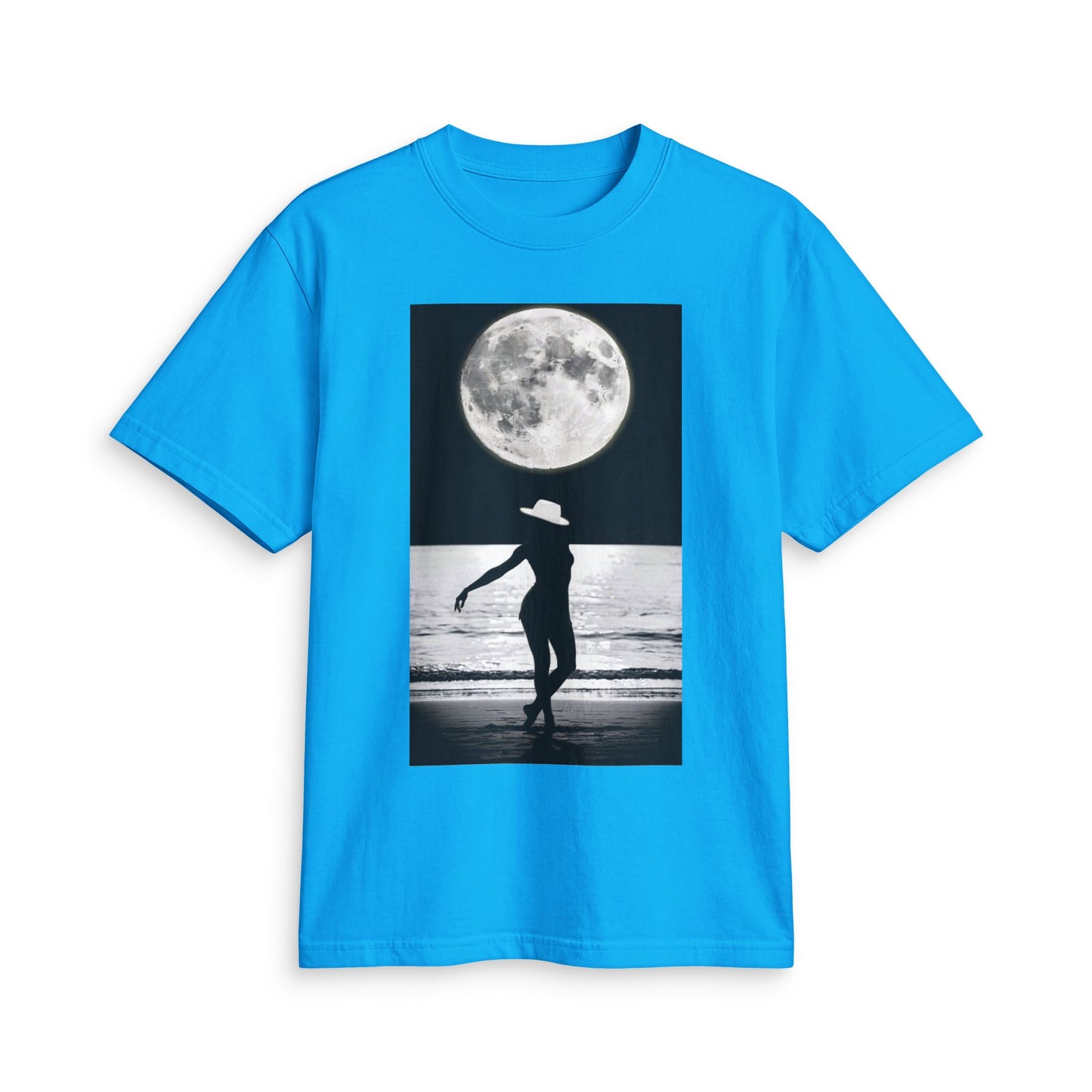 Moonlit Beach Silhouette T-Shirt
