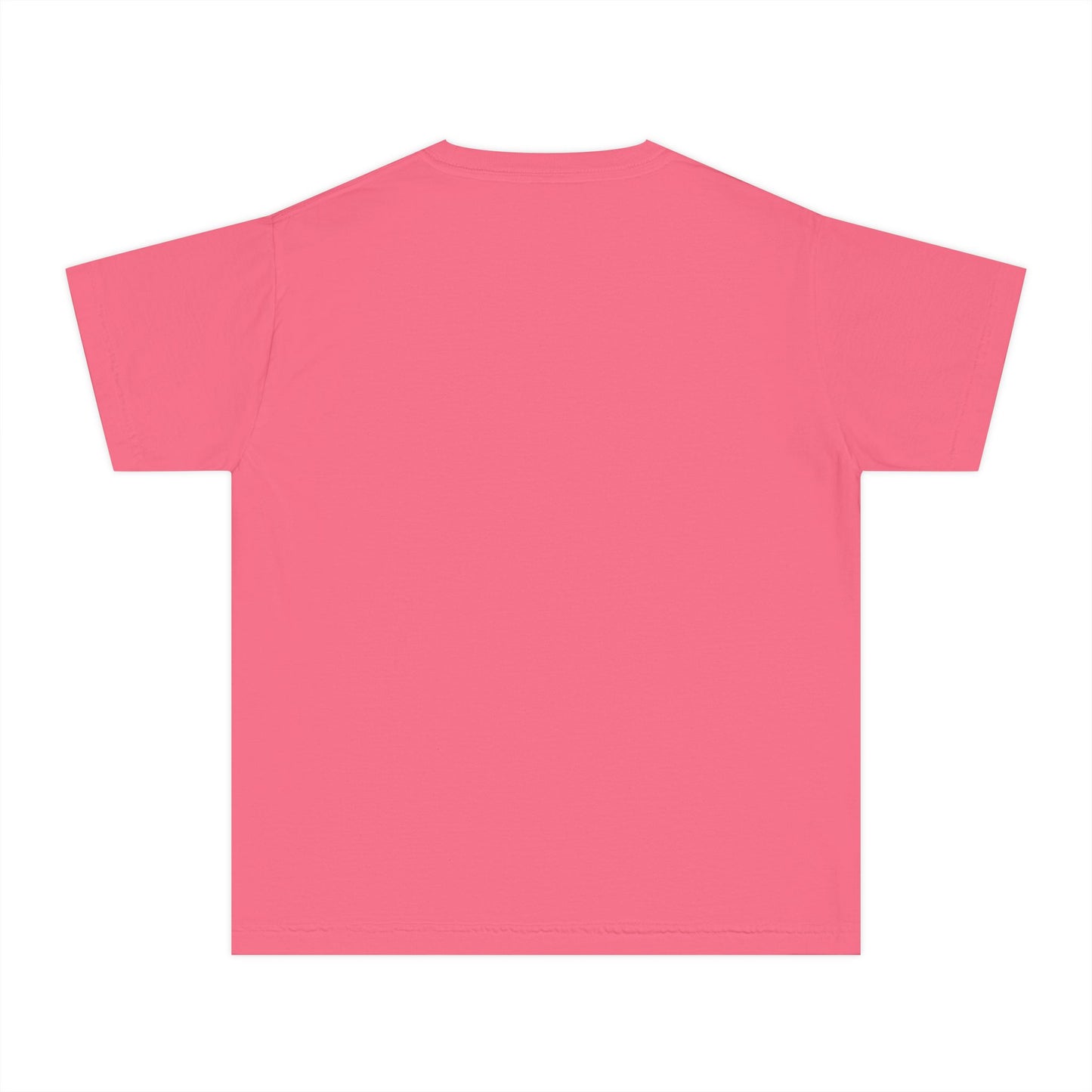 Youth Tee — Cozy Window Cat Print