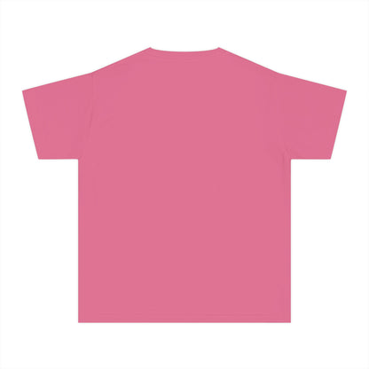 Youth Tee — Cozy Window Cat Print
