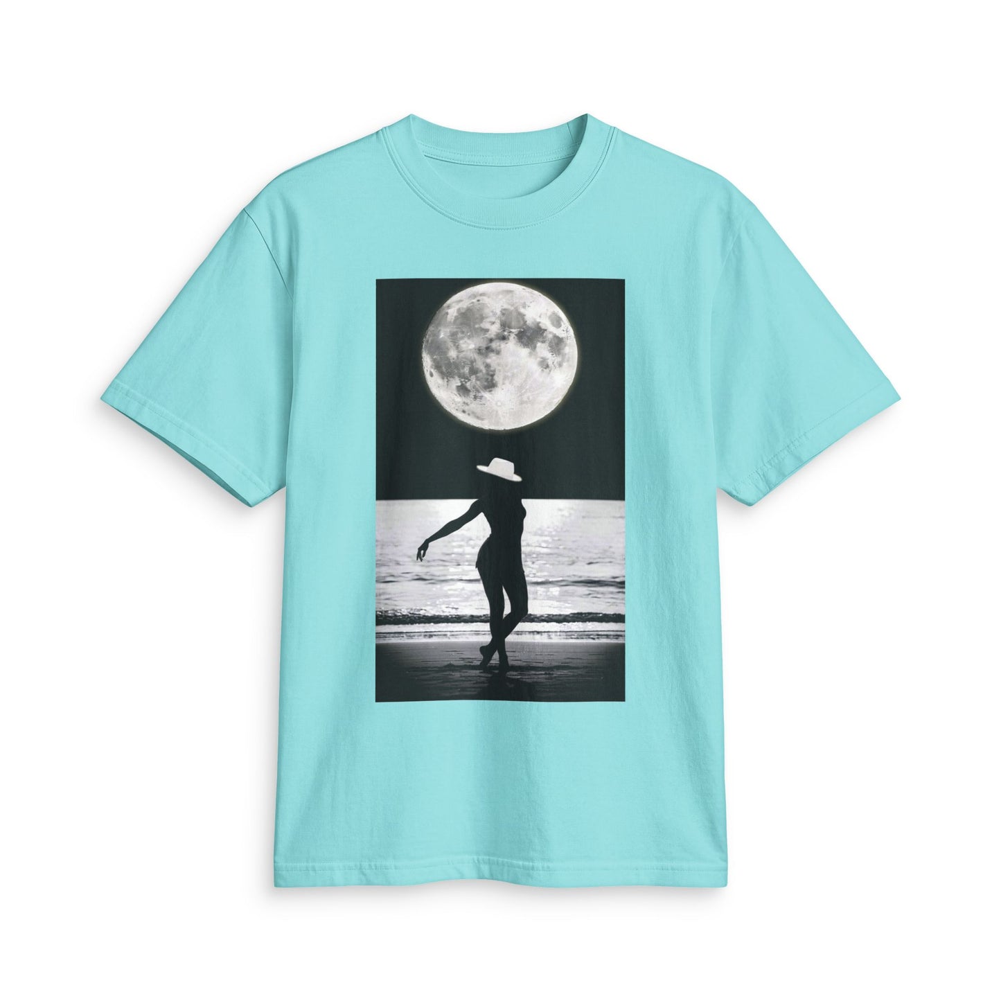 Moonlit Beach Silhouette T-Shirt