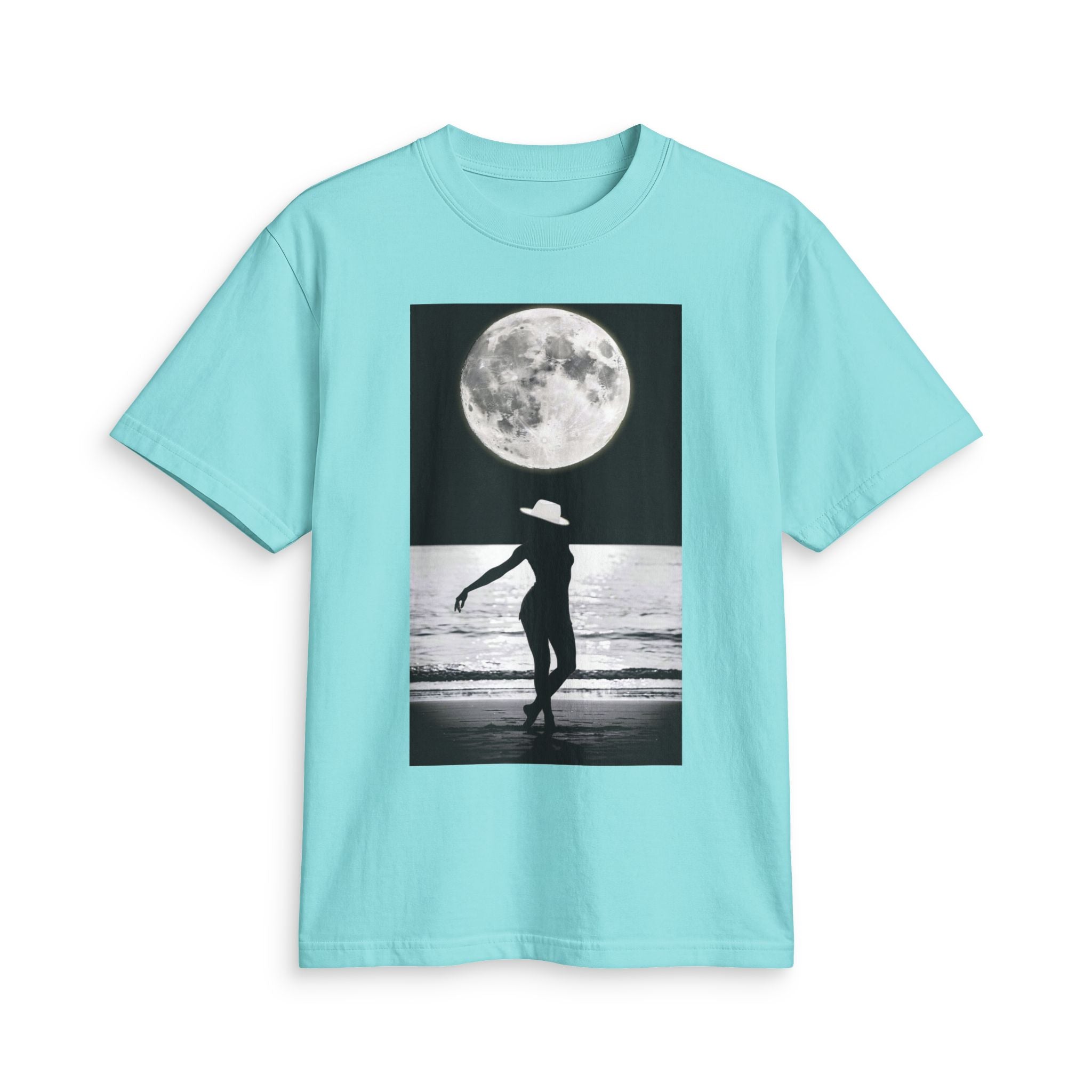 Moonlit Beach Silhouette T-Shirt