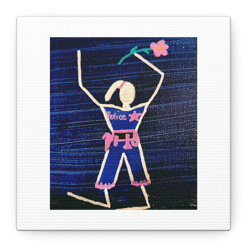 "Back the Blue in Pink"