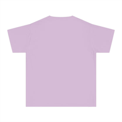 Youth Tee — Cozy Window Cat Print