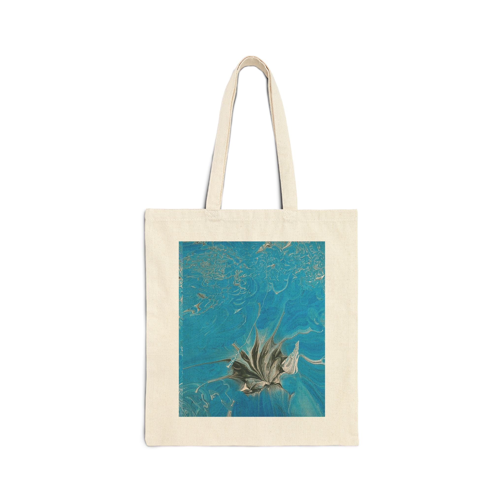 Just a Pretty Cotton Canvas Tote Bag