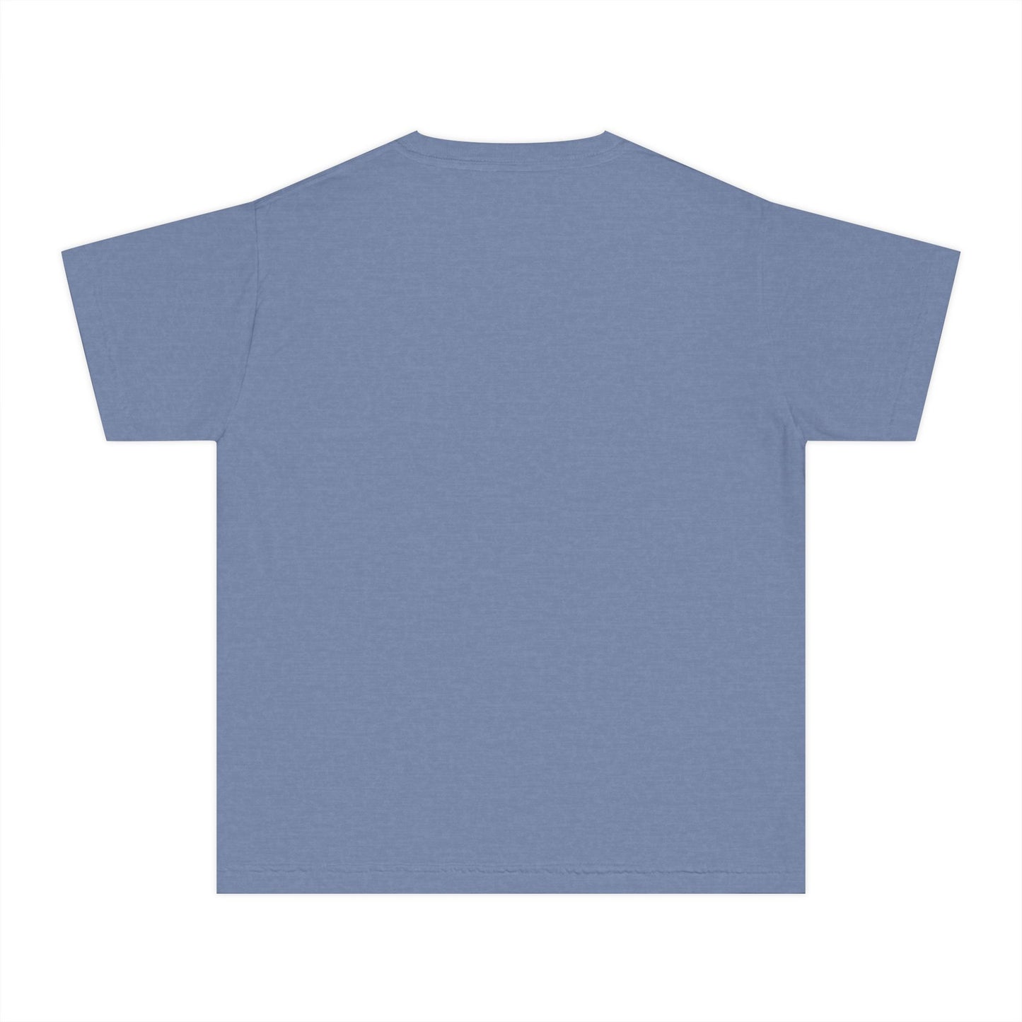 Youth Tee — Cozy Window Cat Print