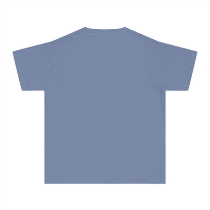 Youth Tee — Cozy Window Cat Print