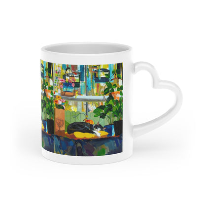 Heart-Shaped Mug