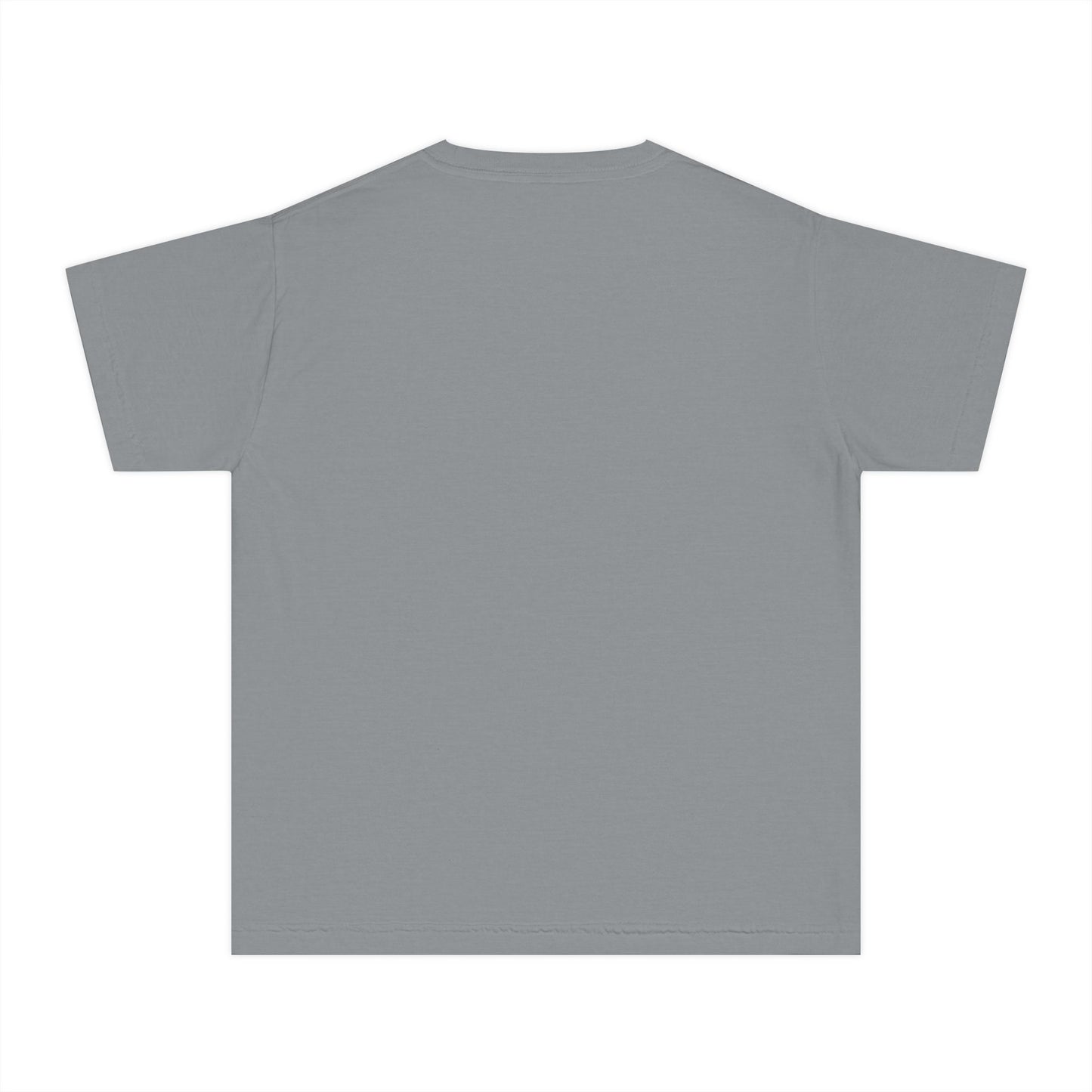 Youth Tee — Cozy Window Cat Print