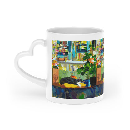 Heart-Shaped Mug