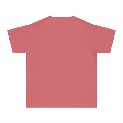 Youth Tee — Cozy Window Cat Print