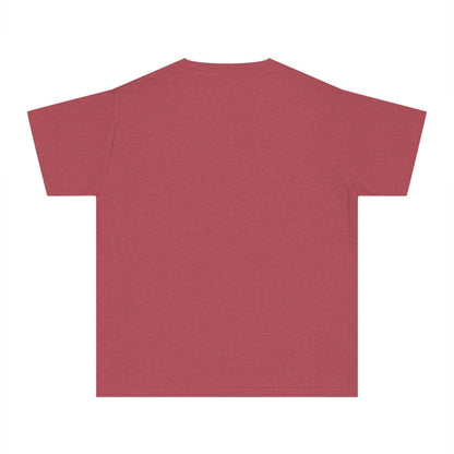 Youth Tee — Cozy Window Cat Print